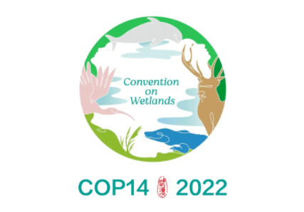 COP14大會標志公布，以中國傳統玉璧為造型，內嵌四種瀕危動物